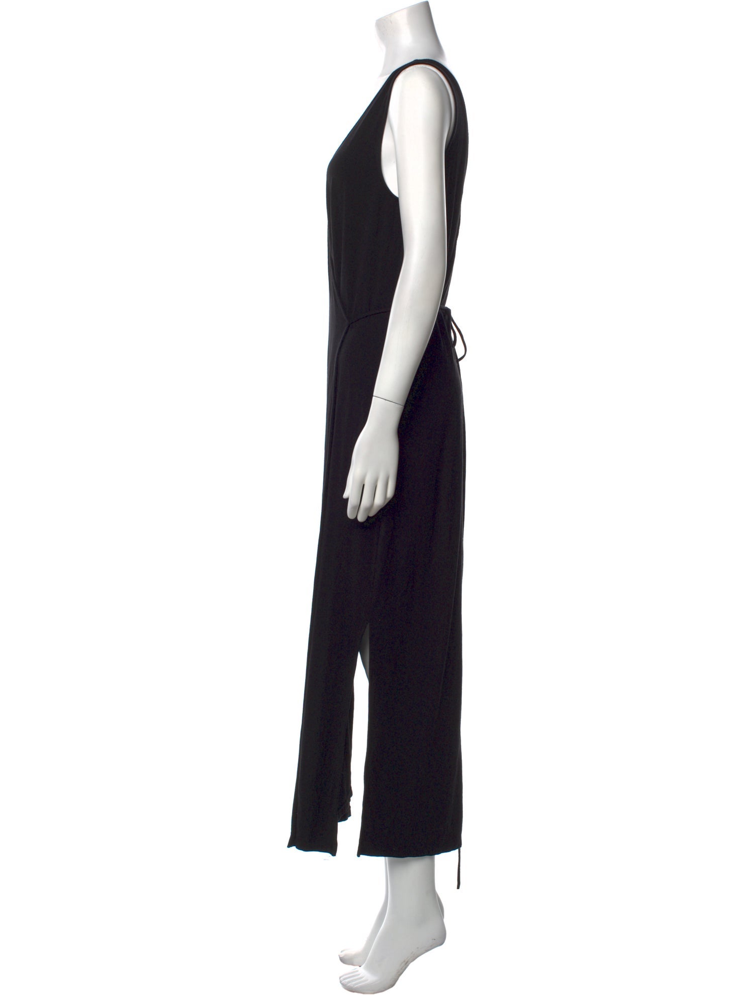 Vince V-Neck Long Dress