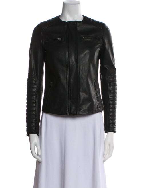 Vince Leather Biker Jacket