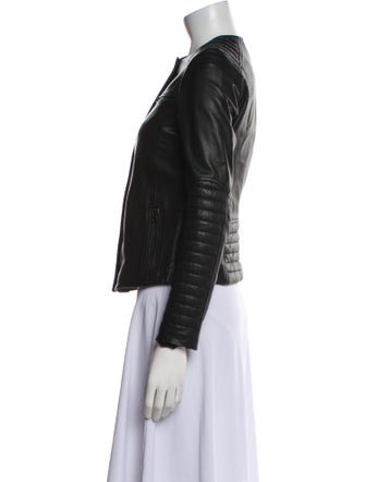 Vince Leather Biker Jacket