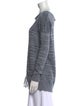 Vince Striped Scoop Neck Sweater