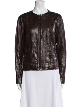 Vince Leather Biker Jacket