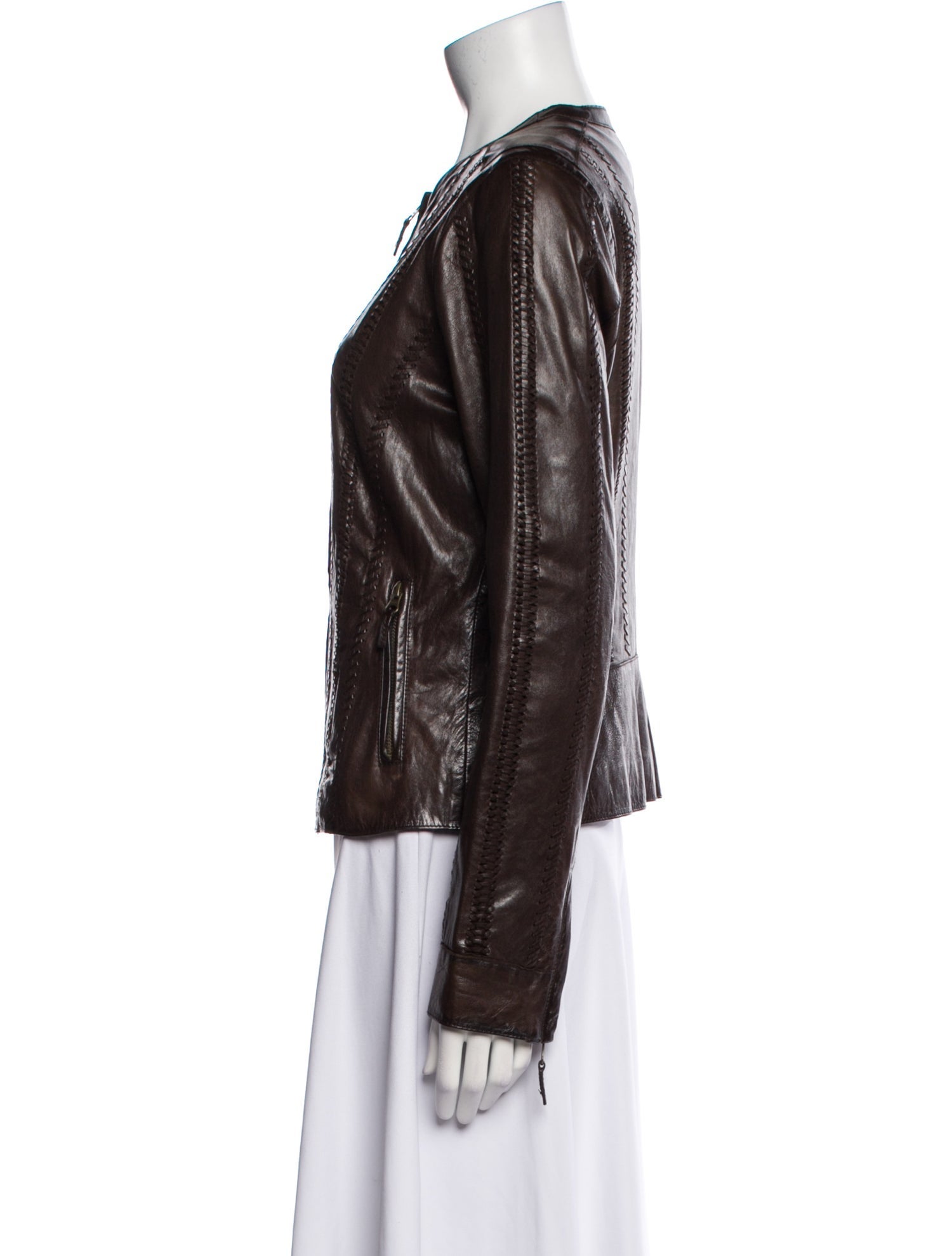 Vince Leather Biker Jacket