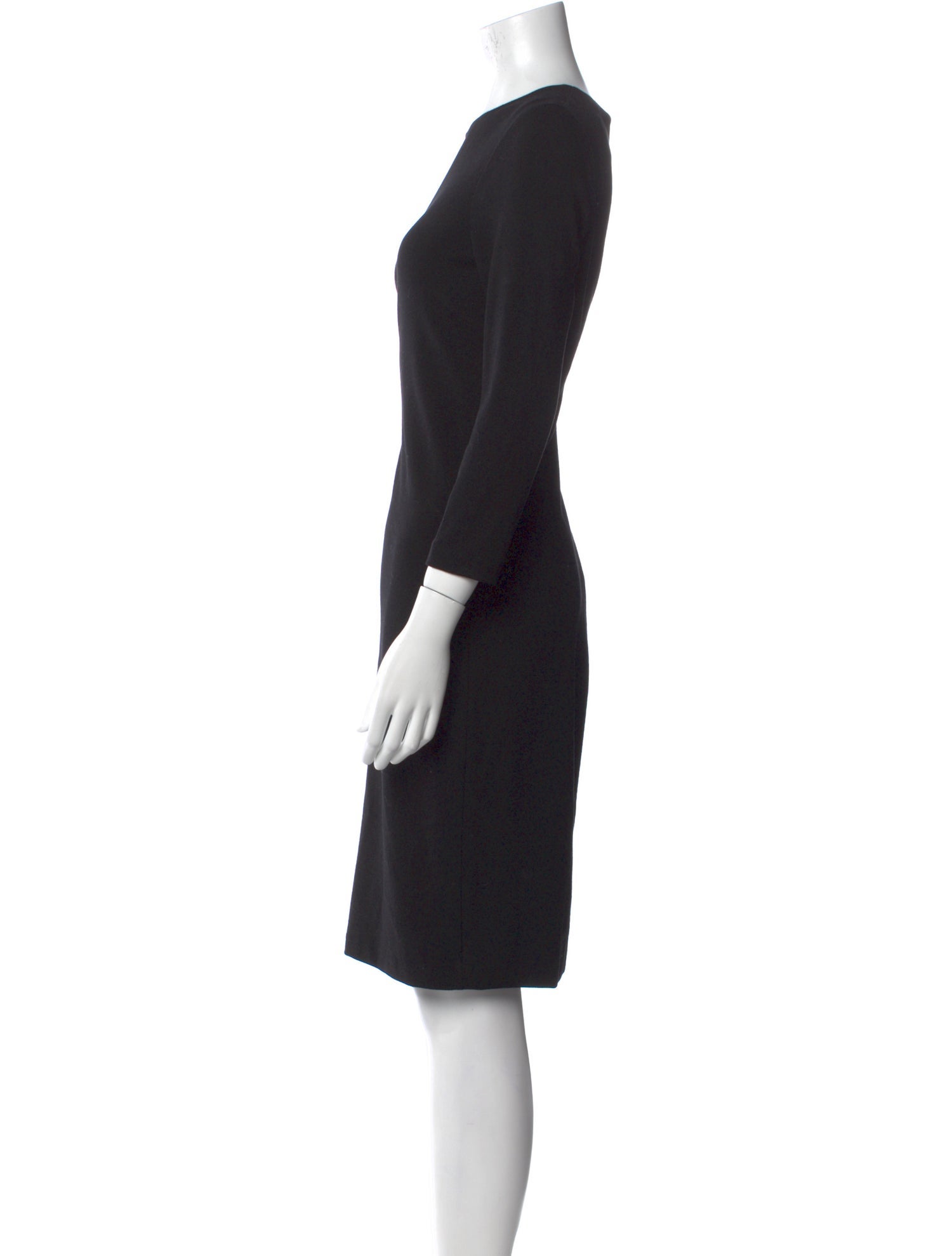 Vince Crew Neck Knee-Length Dress