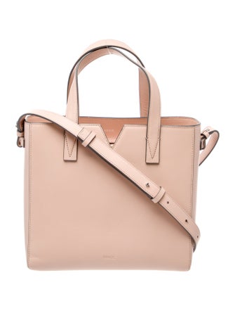Vince Leather Top Handle Bag