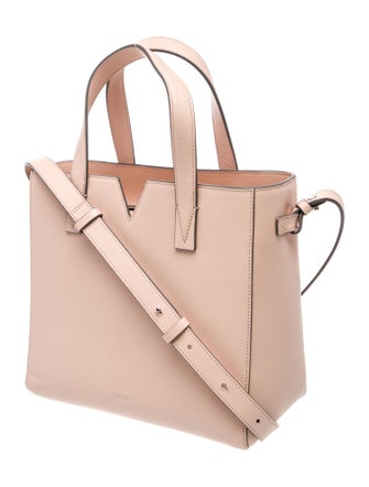 Vince Leather Top Handle Bag