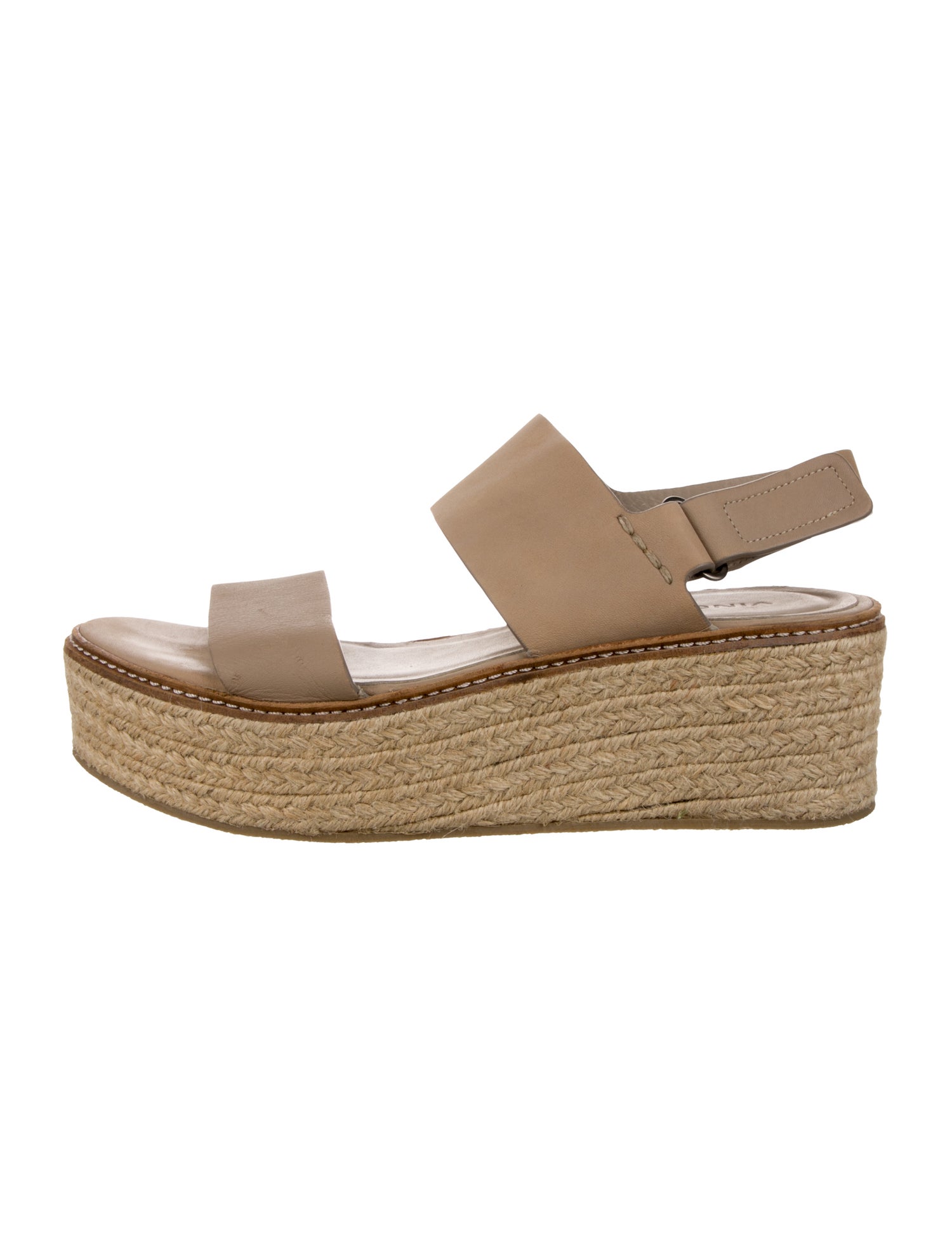 Vince Leather Espadrilles