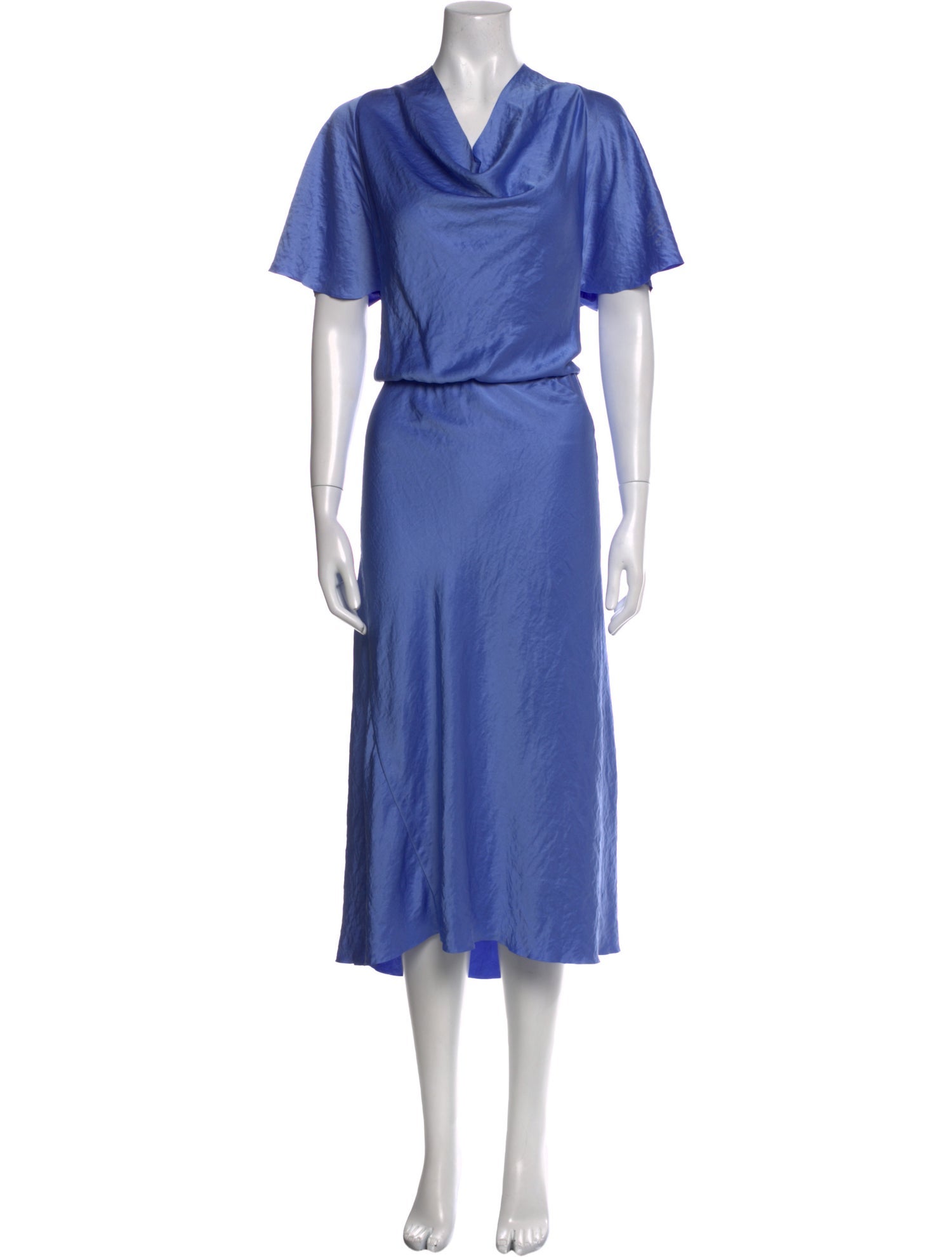 Vince Cowl Neck Long Dress