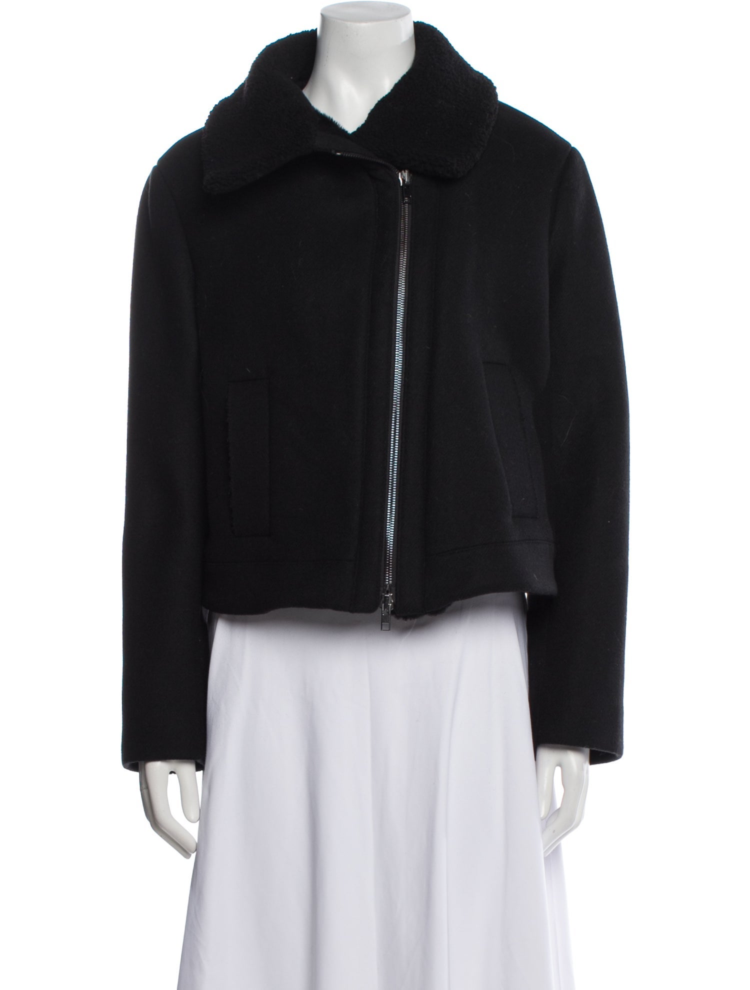 Vince Wool Fur Jacket