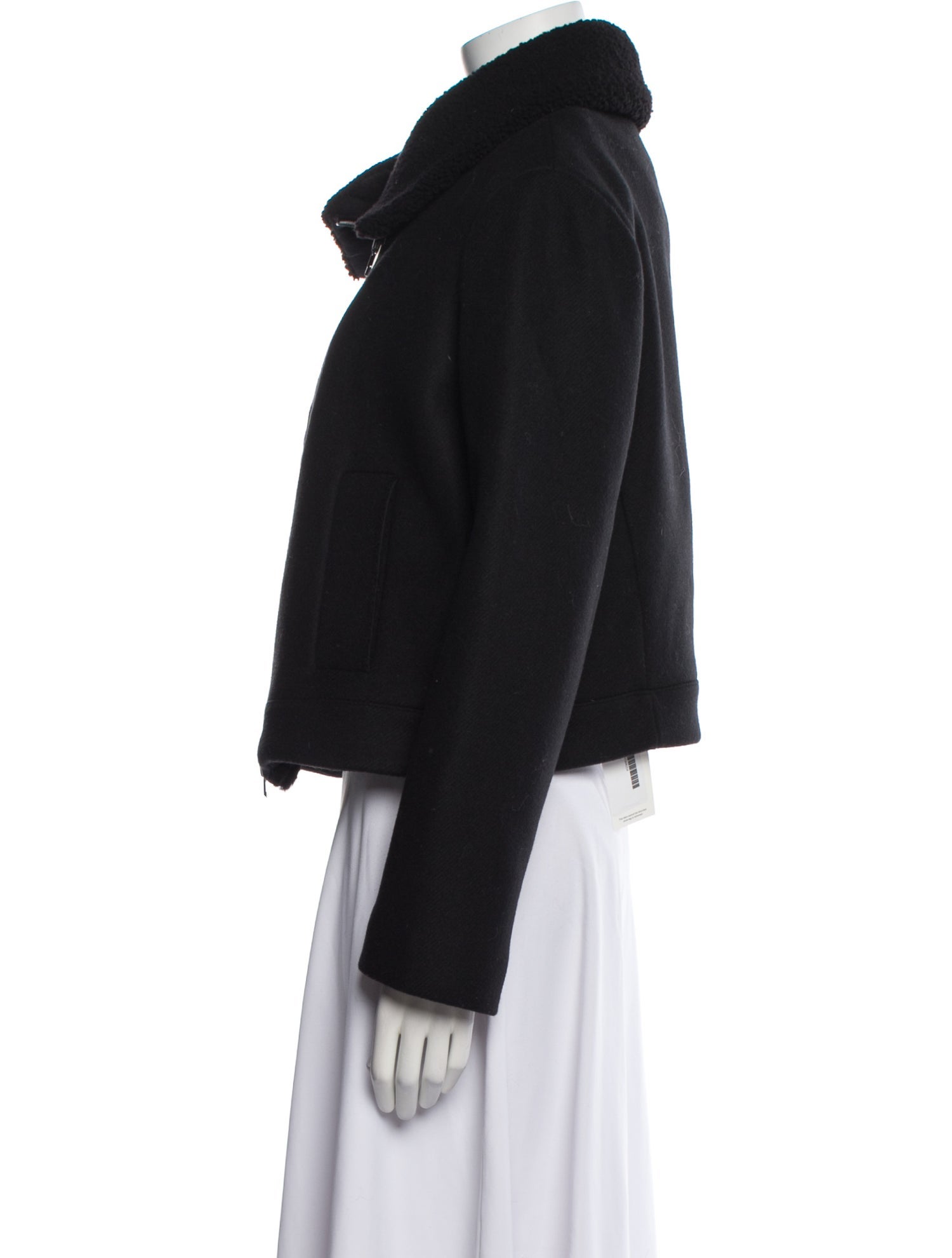 Vince Wool Fur Jacket