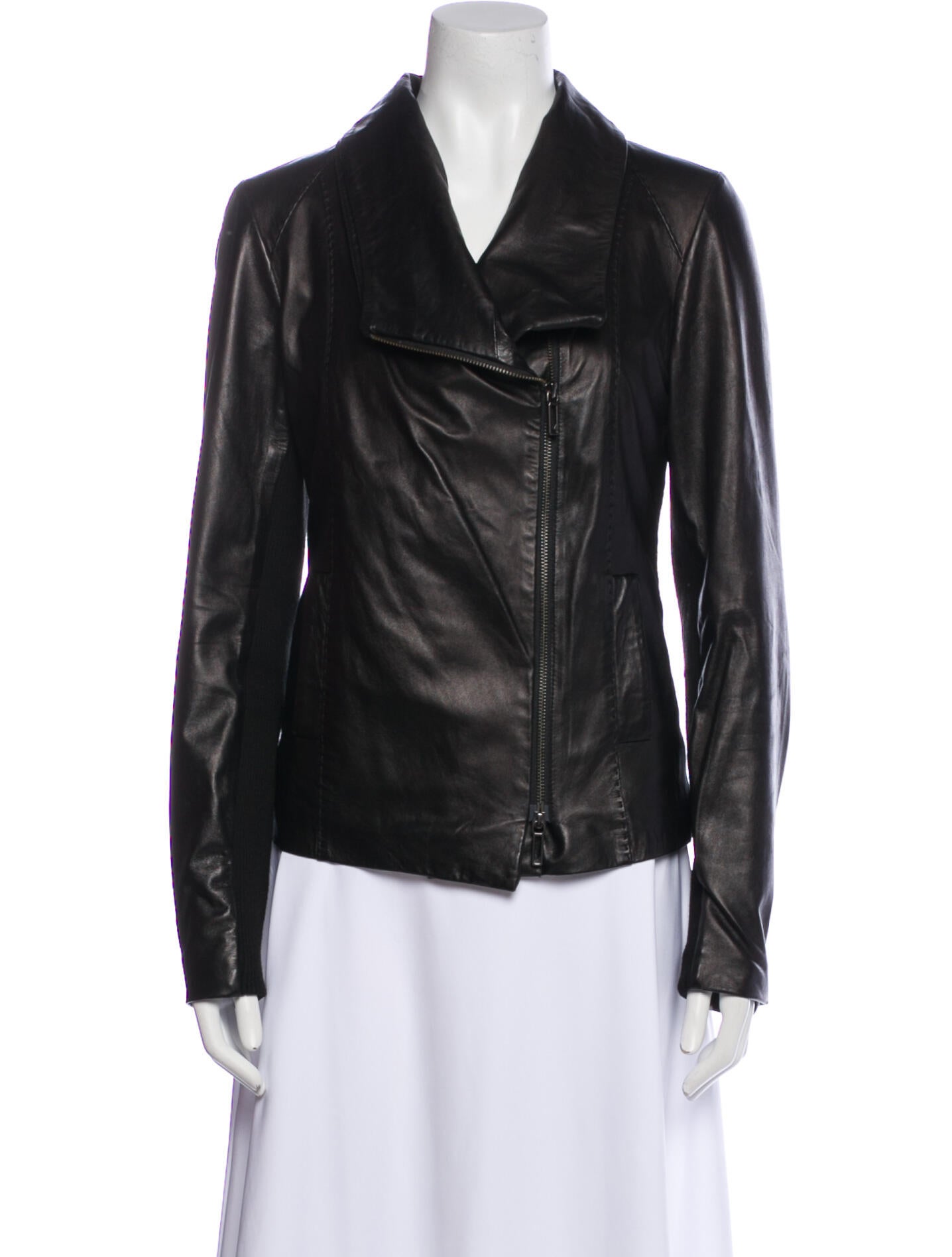 Vince Leather Biker Jacket