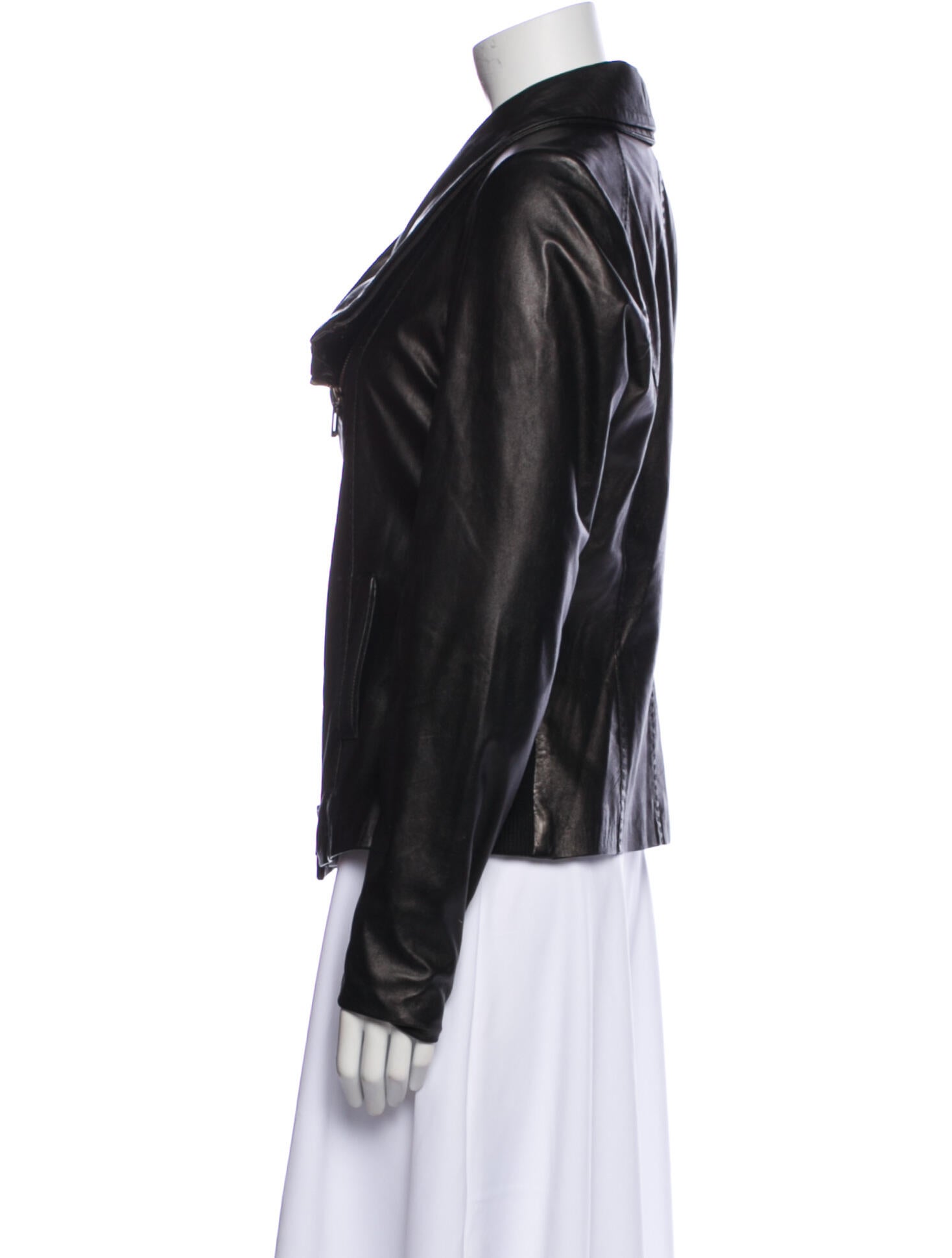 Vince Leather Biker Jacket