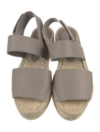 Vince Leather Espadrilles