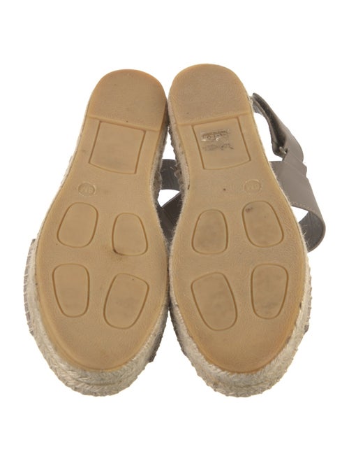 Vince Leather Espadrilles