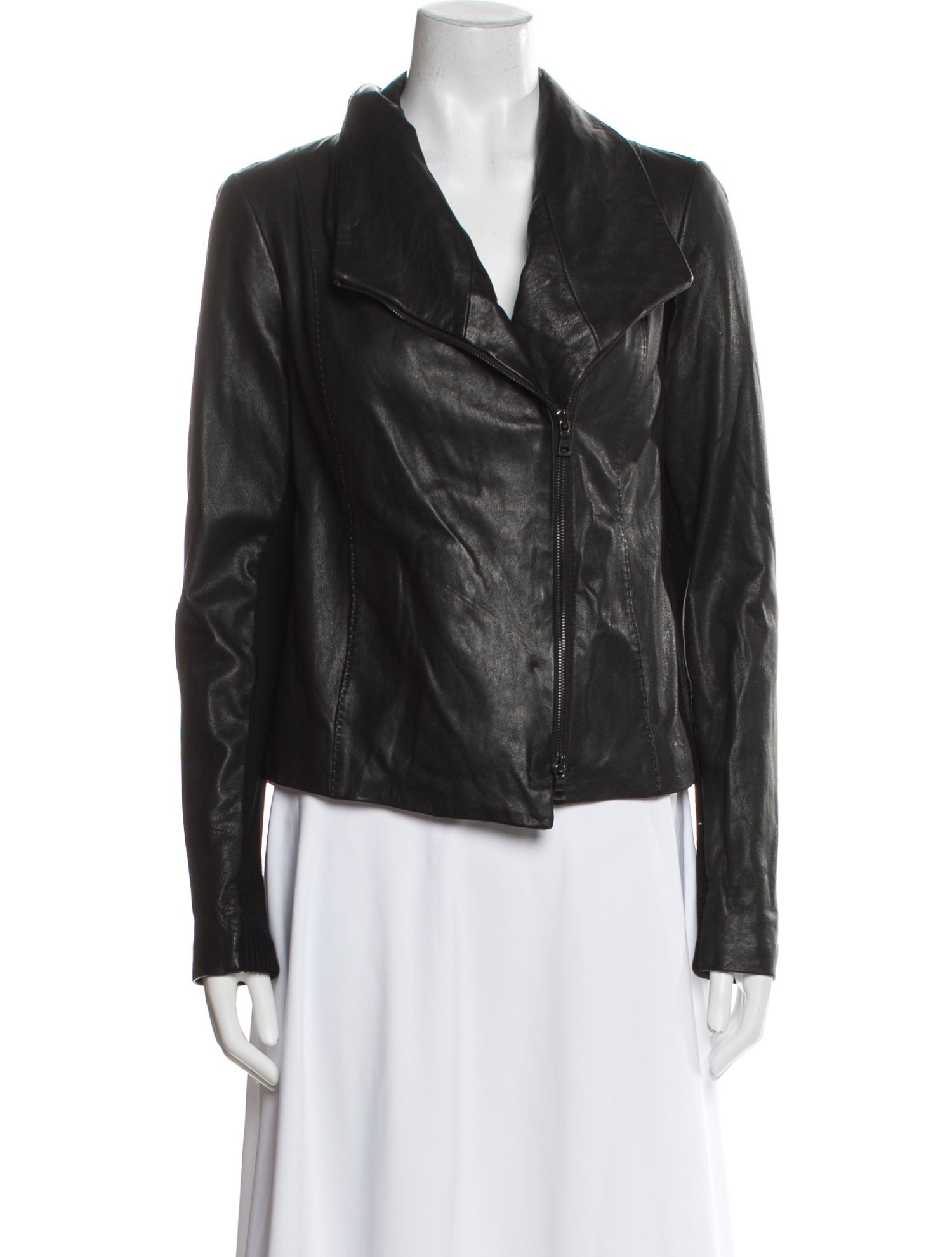 Vince Leather Biker Jacket