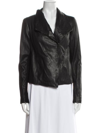 Vince Leather Biker Jacket