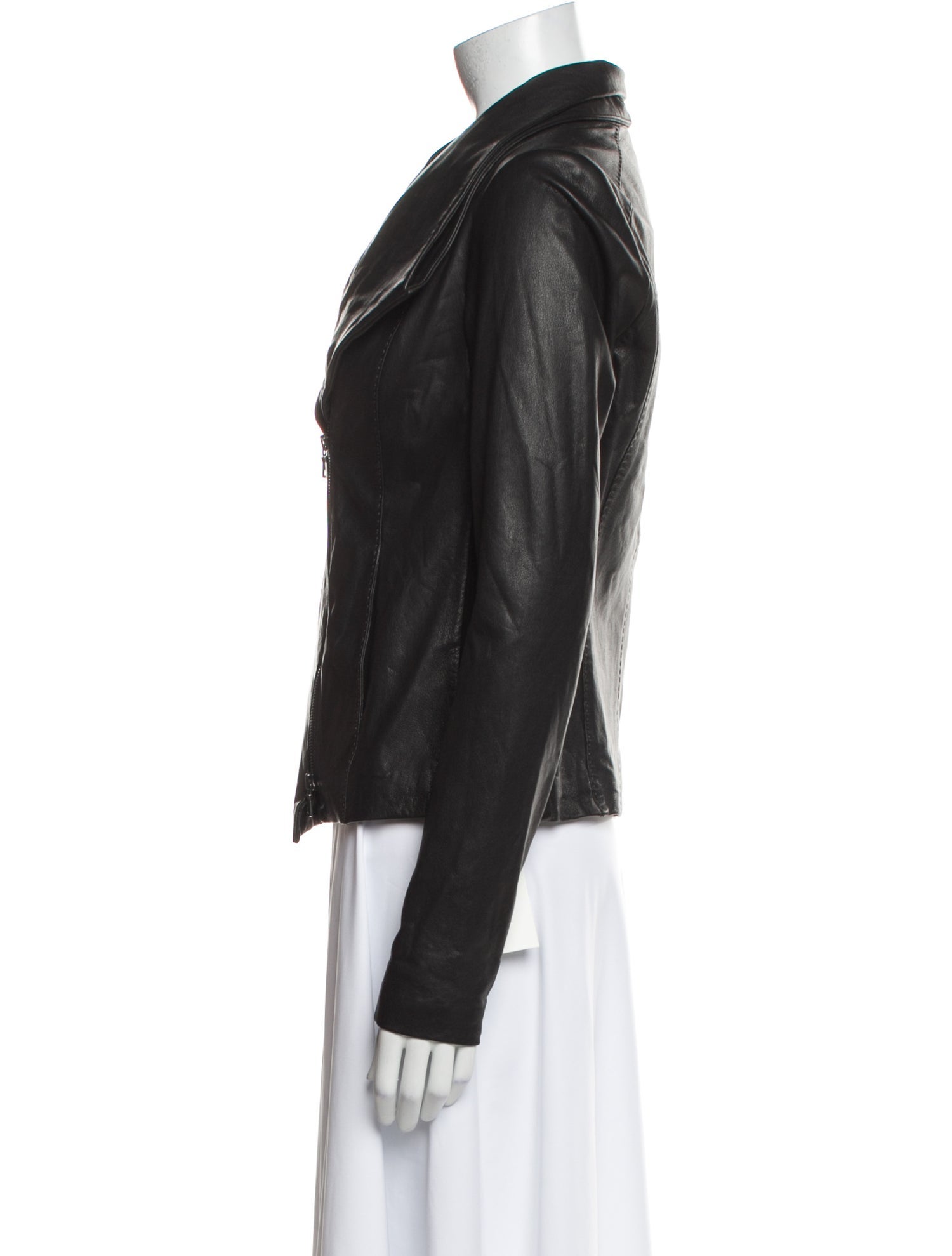 Vince Leather Biker Jacket