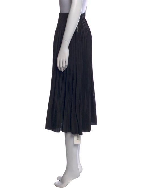 Vince Raw-Edge Trim Midi Length Skirt