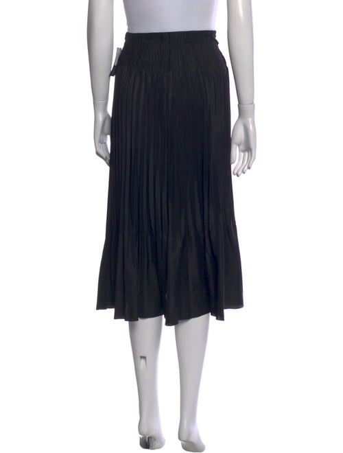 Vince Raw-Edge Trim Midi Length Skirt