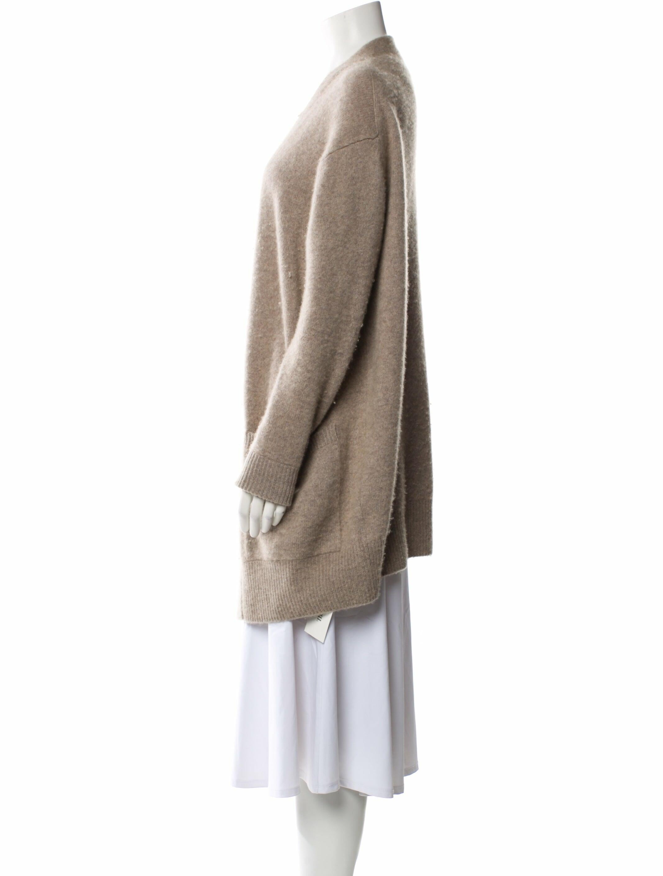 Vince Cashmere Open Front Sweater