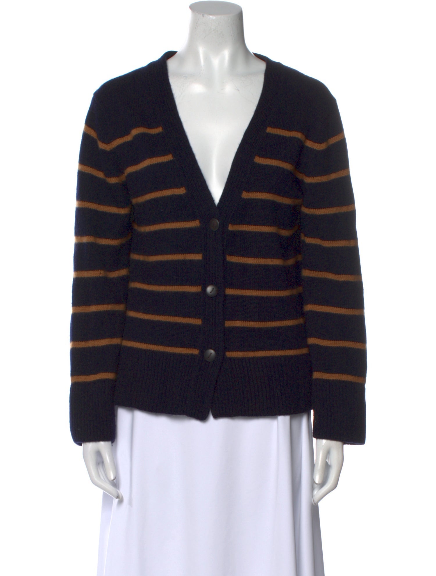 Vince Wool Striped Sweater