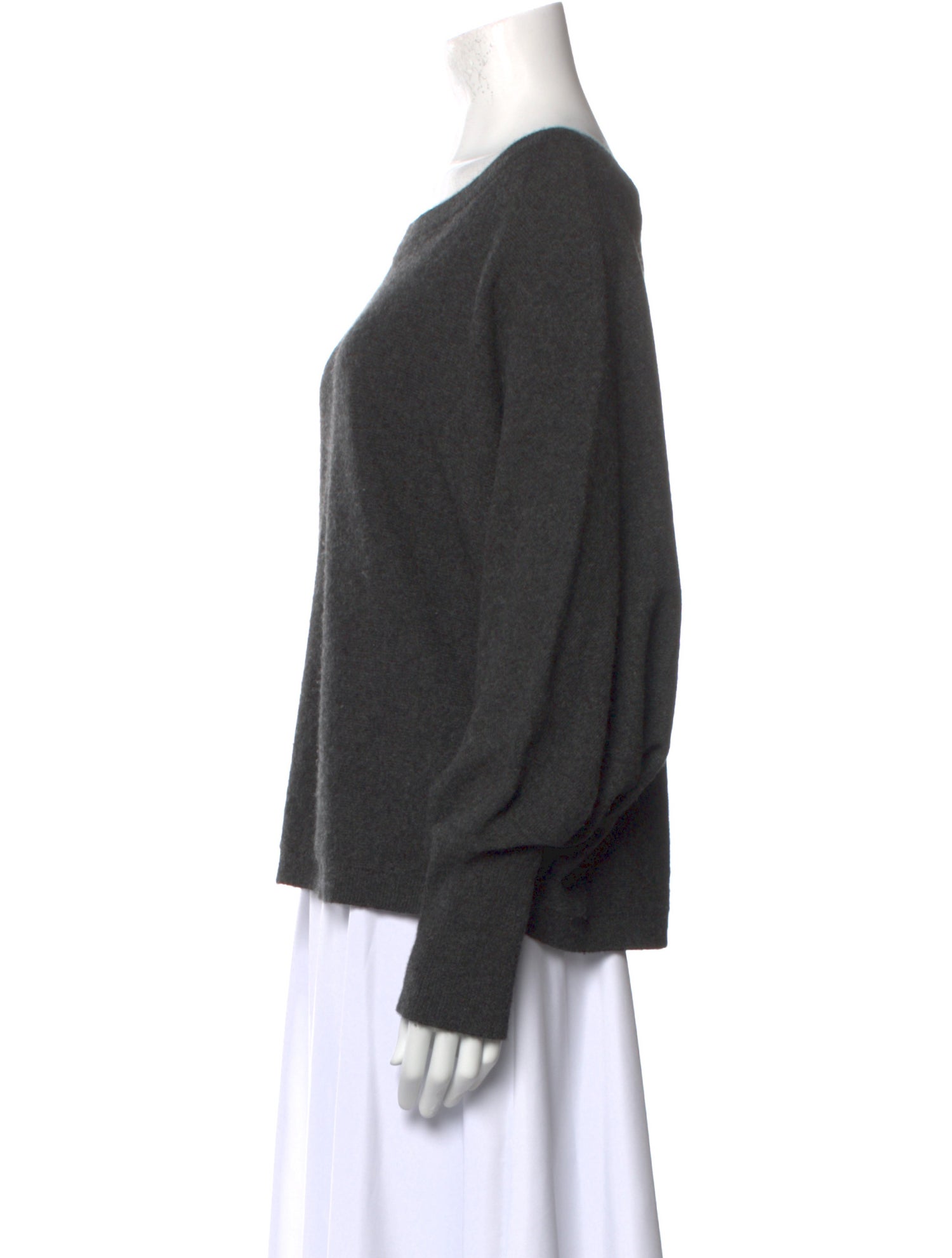 Vince Cashmere Bateau Neckline Sweater