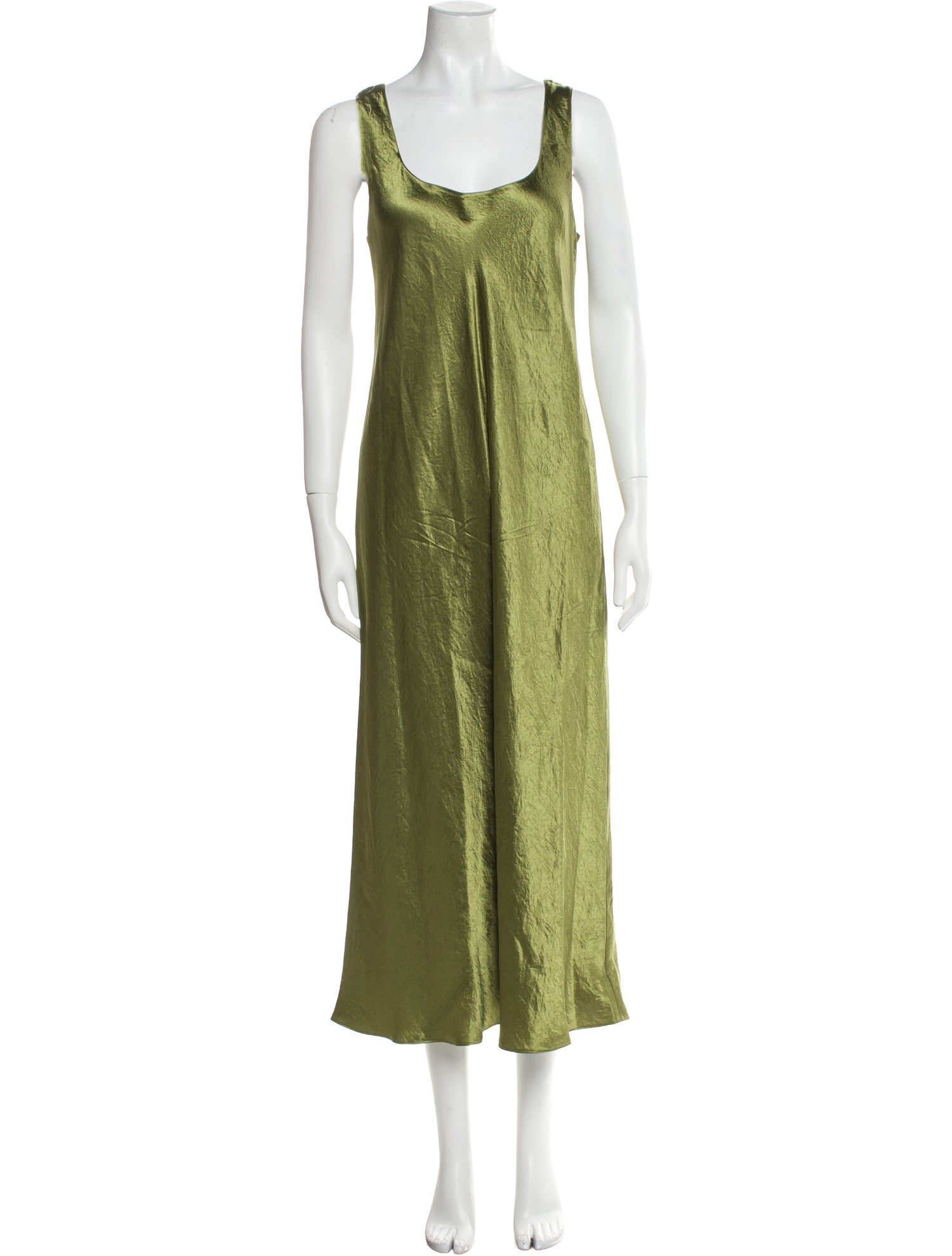 Vince Scoop Neck Long Dress