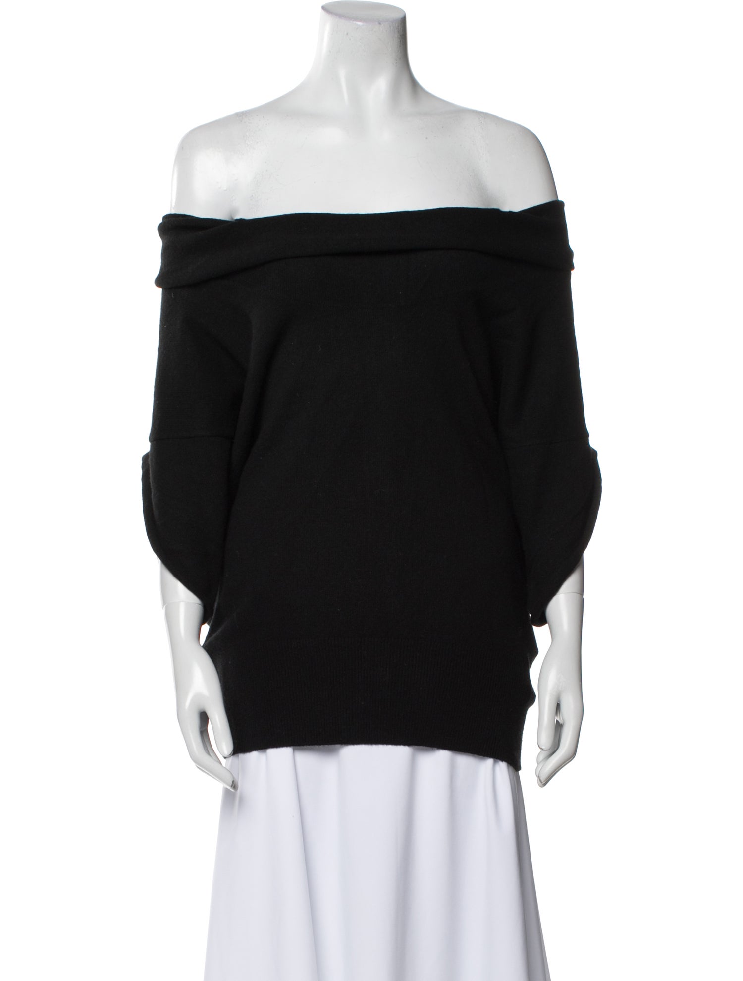 Vince Cashmere Off-The-Shoulder Sweater