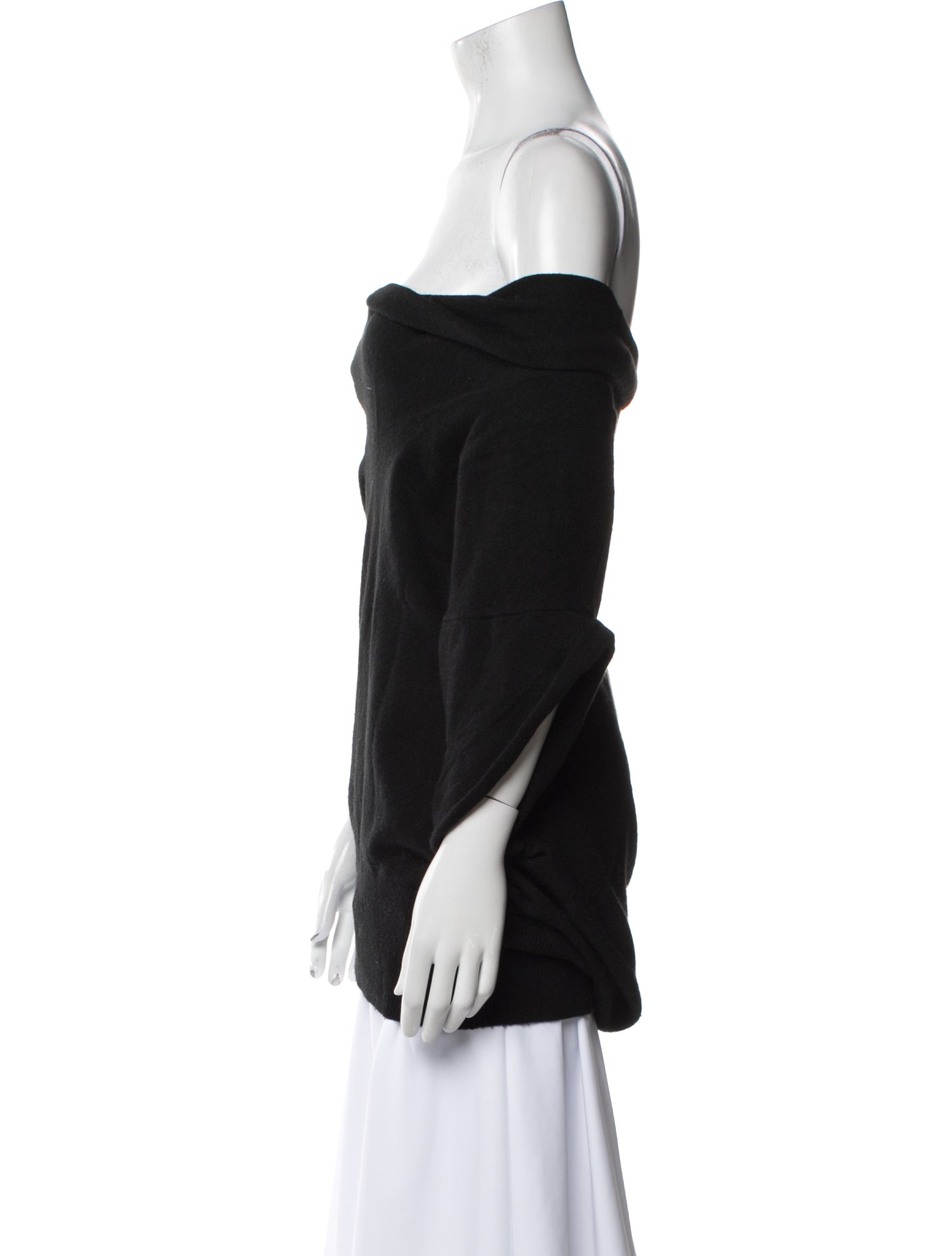 Vince Cashmere Off-The-Shoulder Sweater