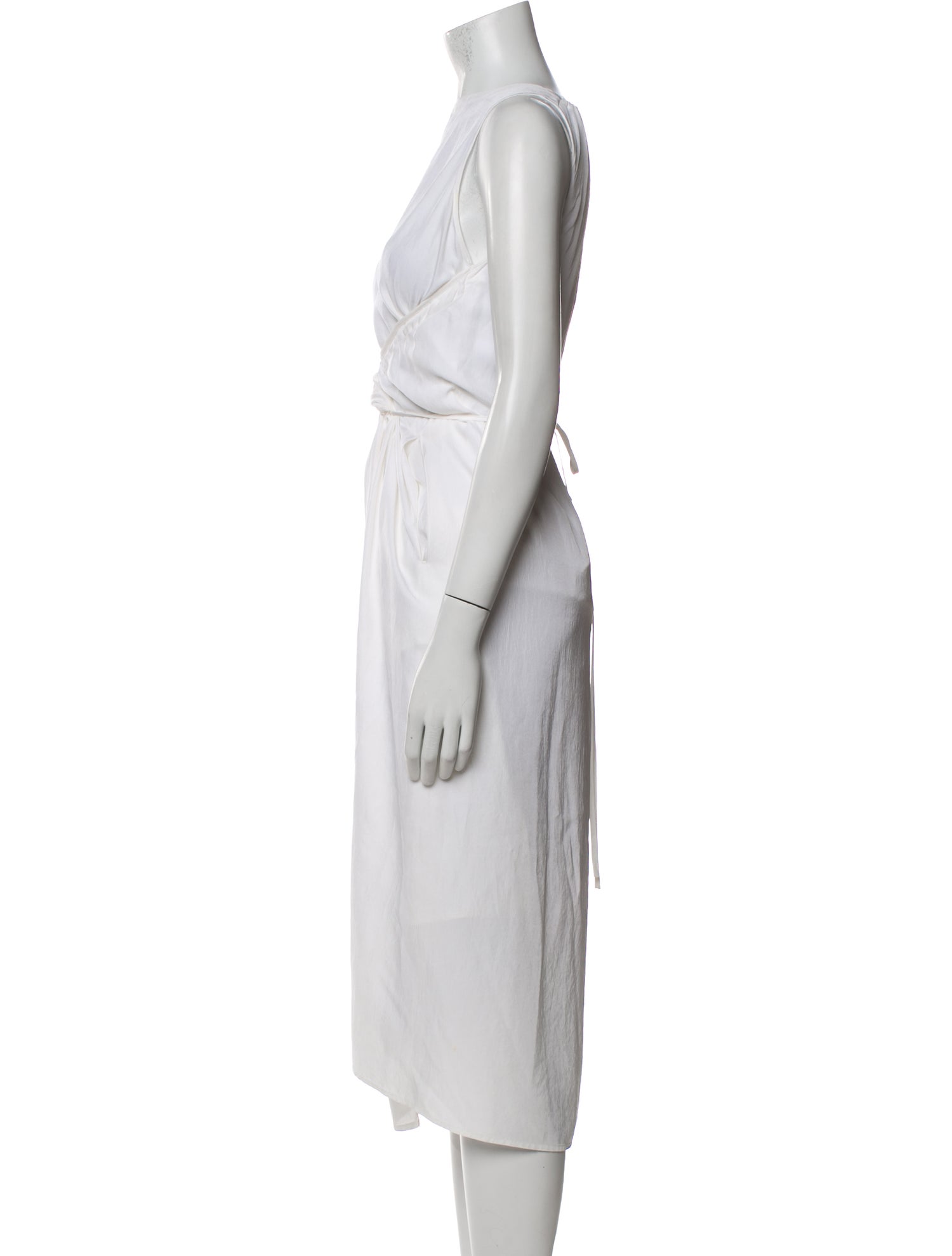 Vince Crew Neck Midi Length Dress