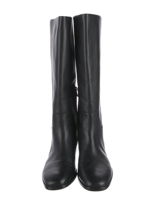 Vince Leather Riding Boots