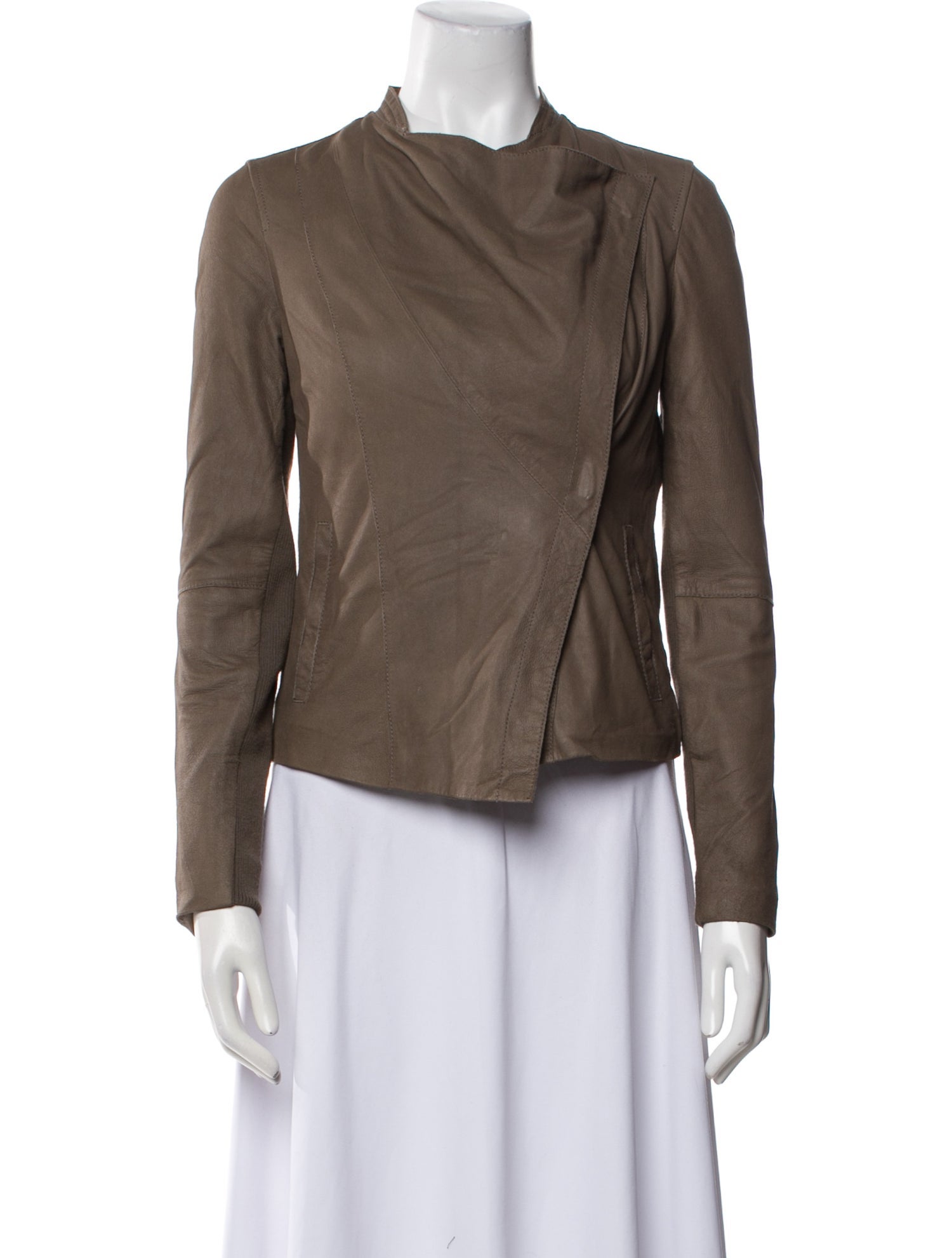 Vince Leather Biker Jacket