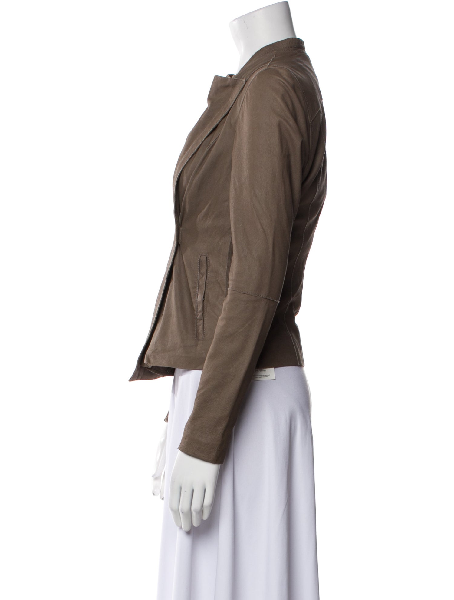 Vince Leather Biker Jacket