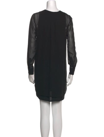 Vince V-Neck Mini Dress