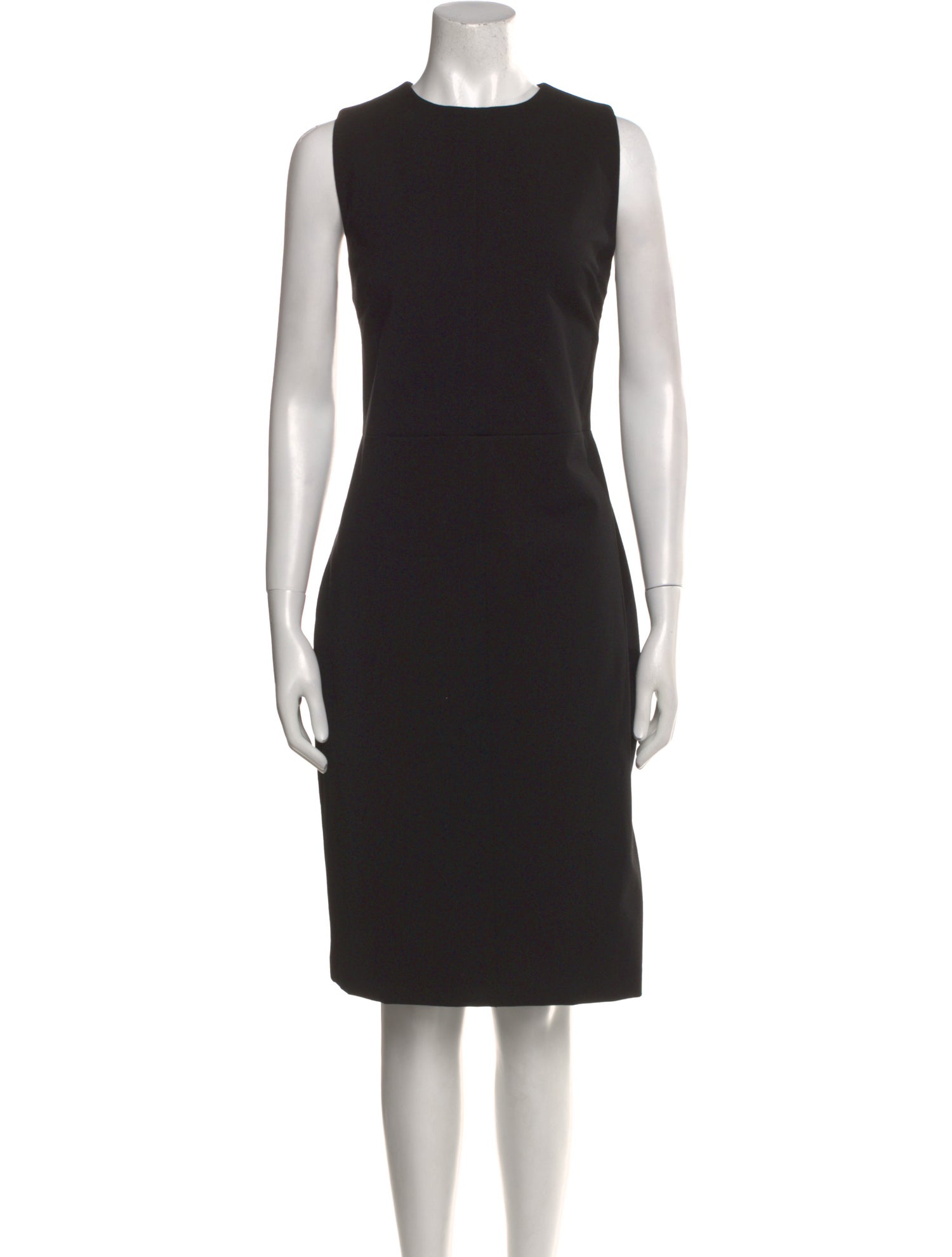 Vince Crew Neck Midi Length Dress