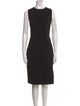 Vince Crew Neck Midi Length Dress