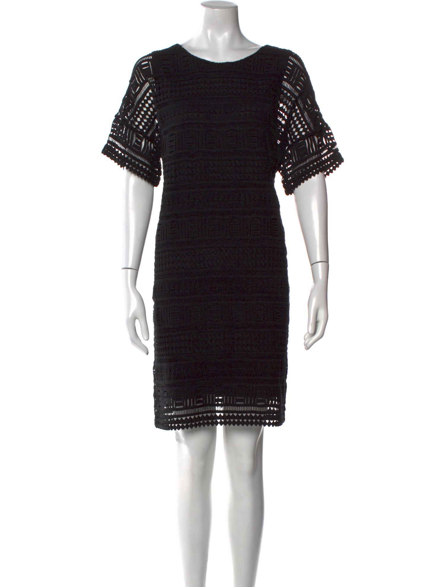 Vince Scoop Neck Mini Dress