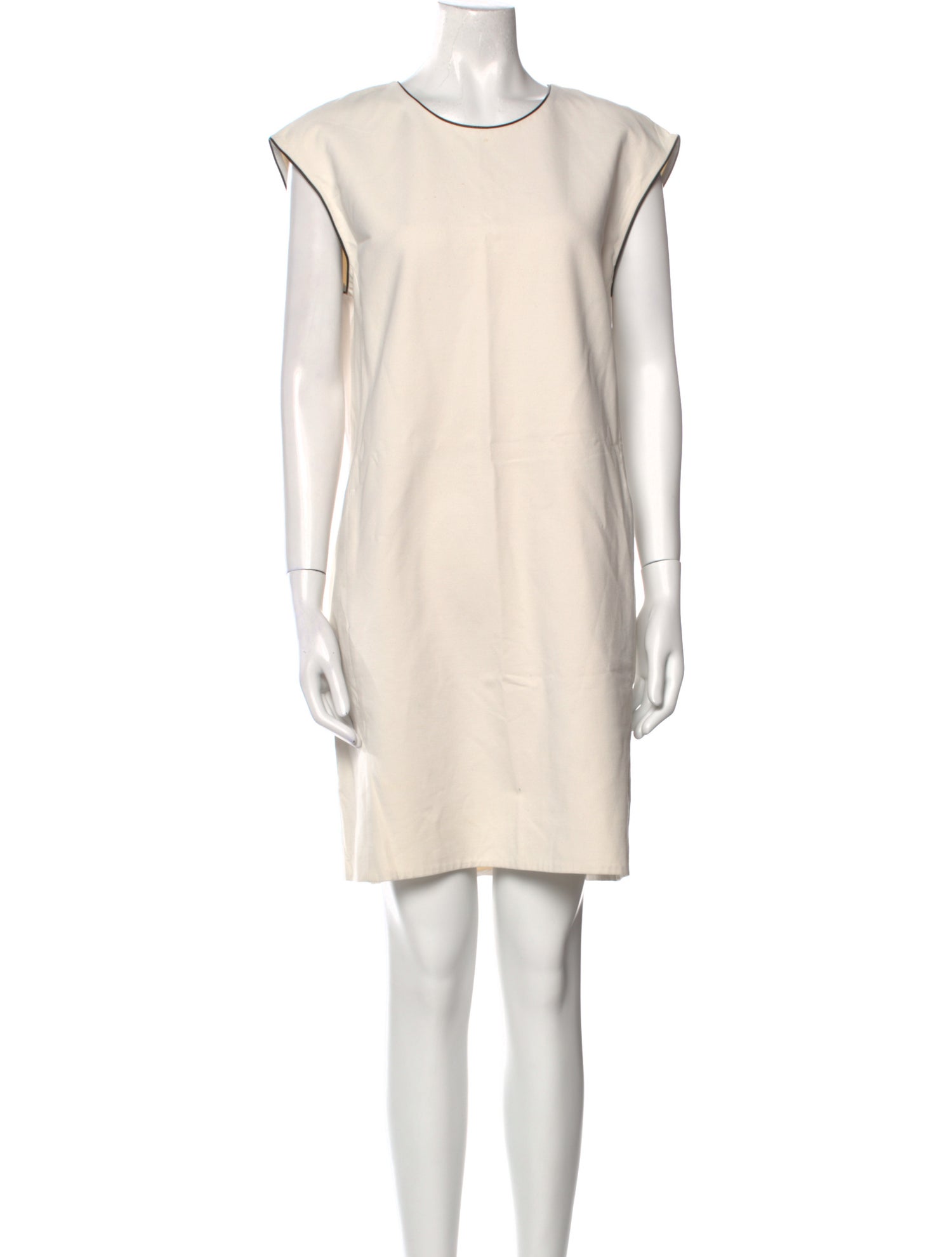 Vince Crew Neck Mini Dress