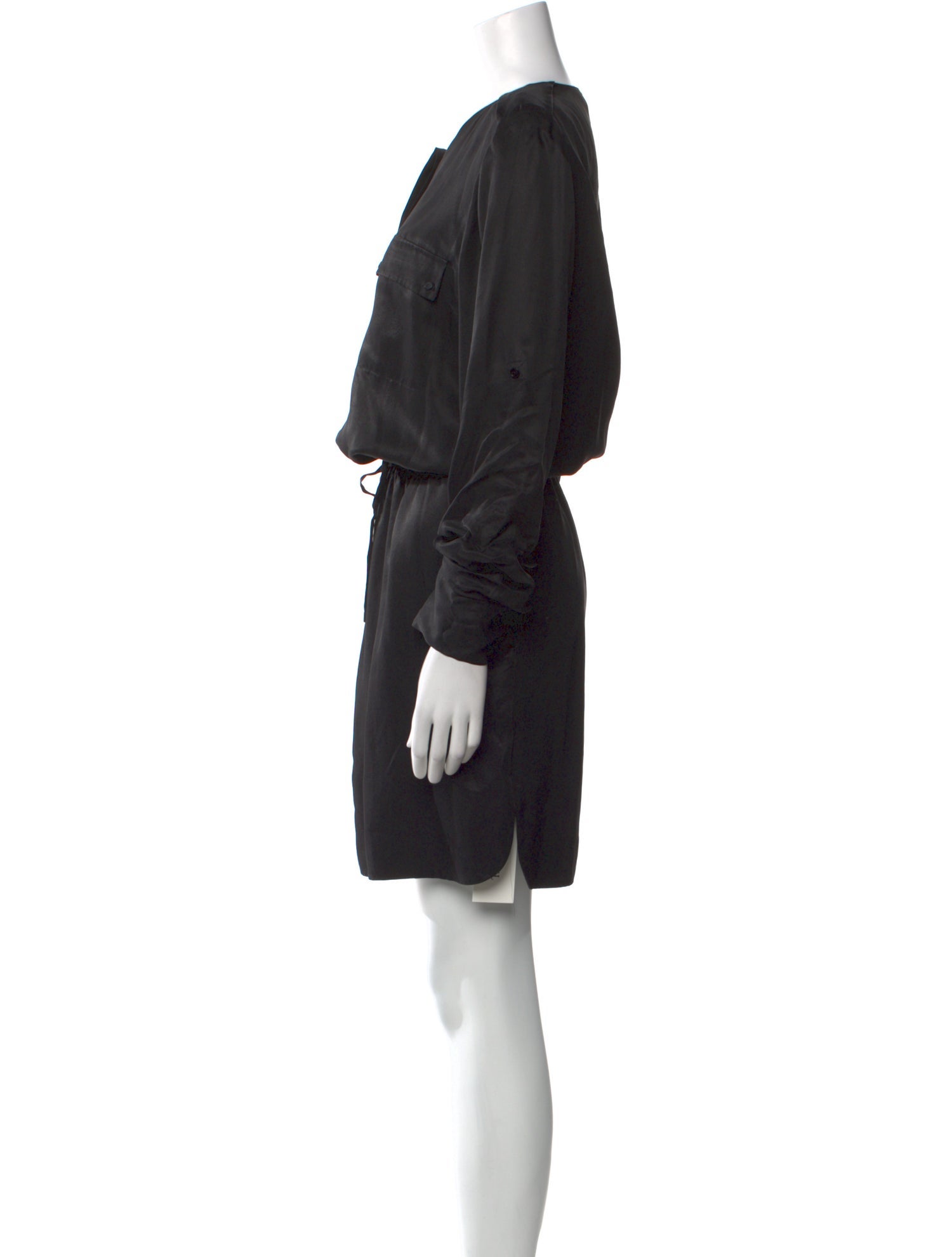 Vince Crew Neck Knee-Length Dress