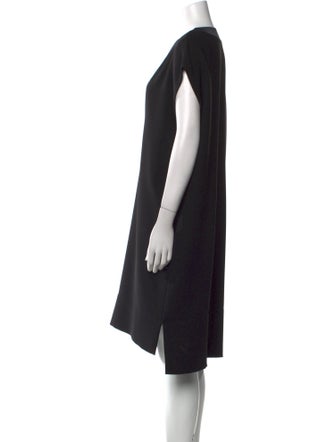 Vince V-Neck Midi Length Dress