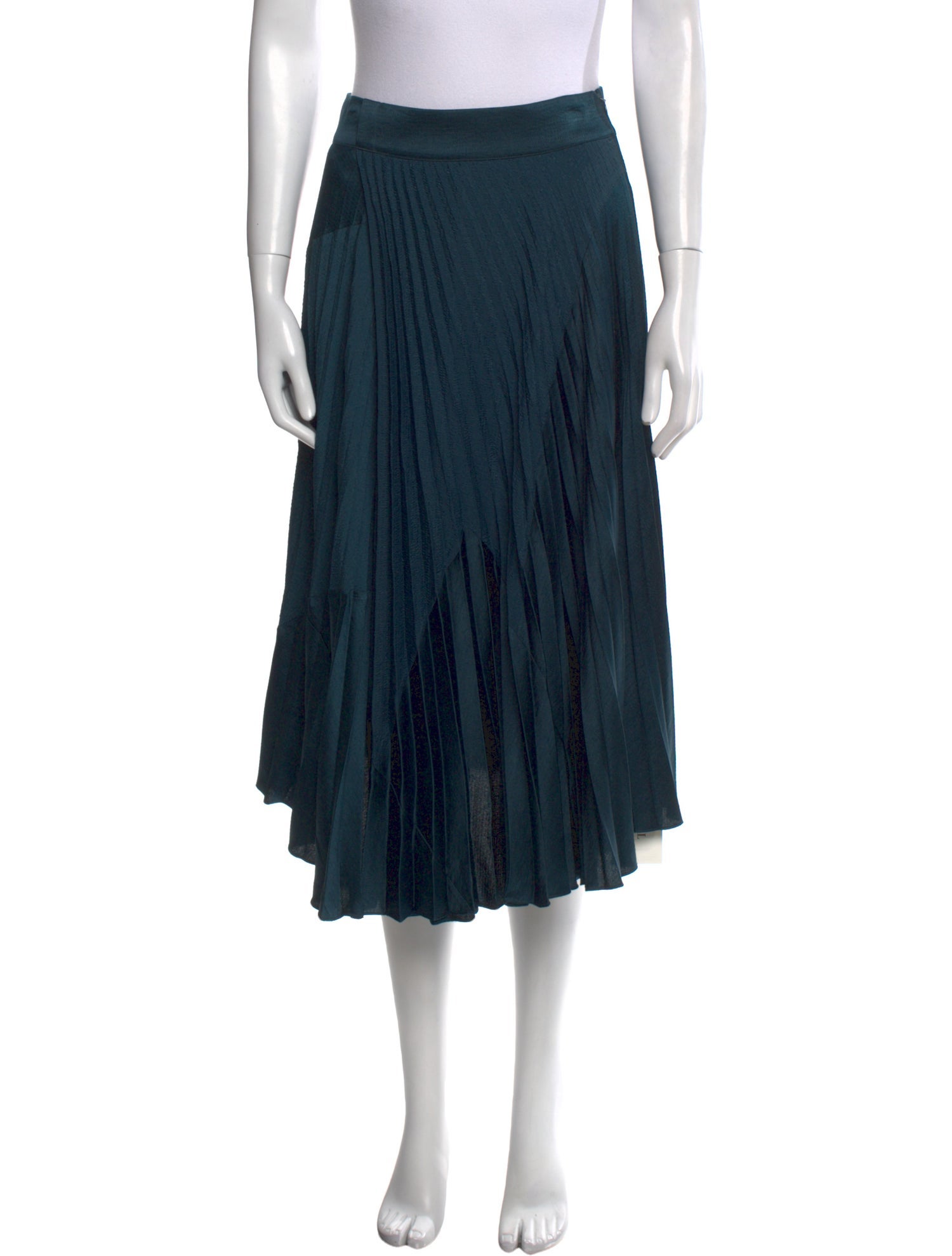 Vince Raw-Edge Trim Midi Length Skirt w/ Tags