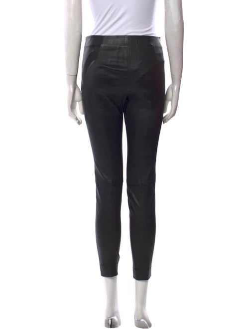 Vince Leather Skinny Leg Pants