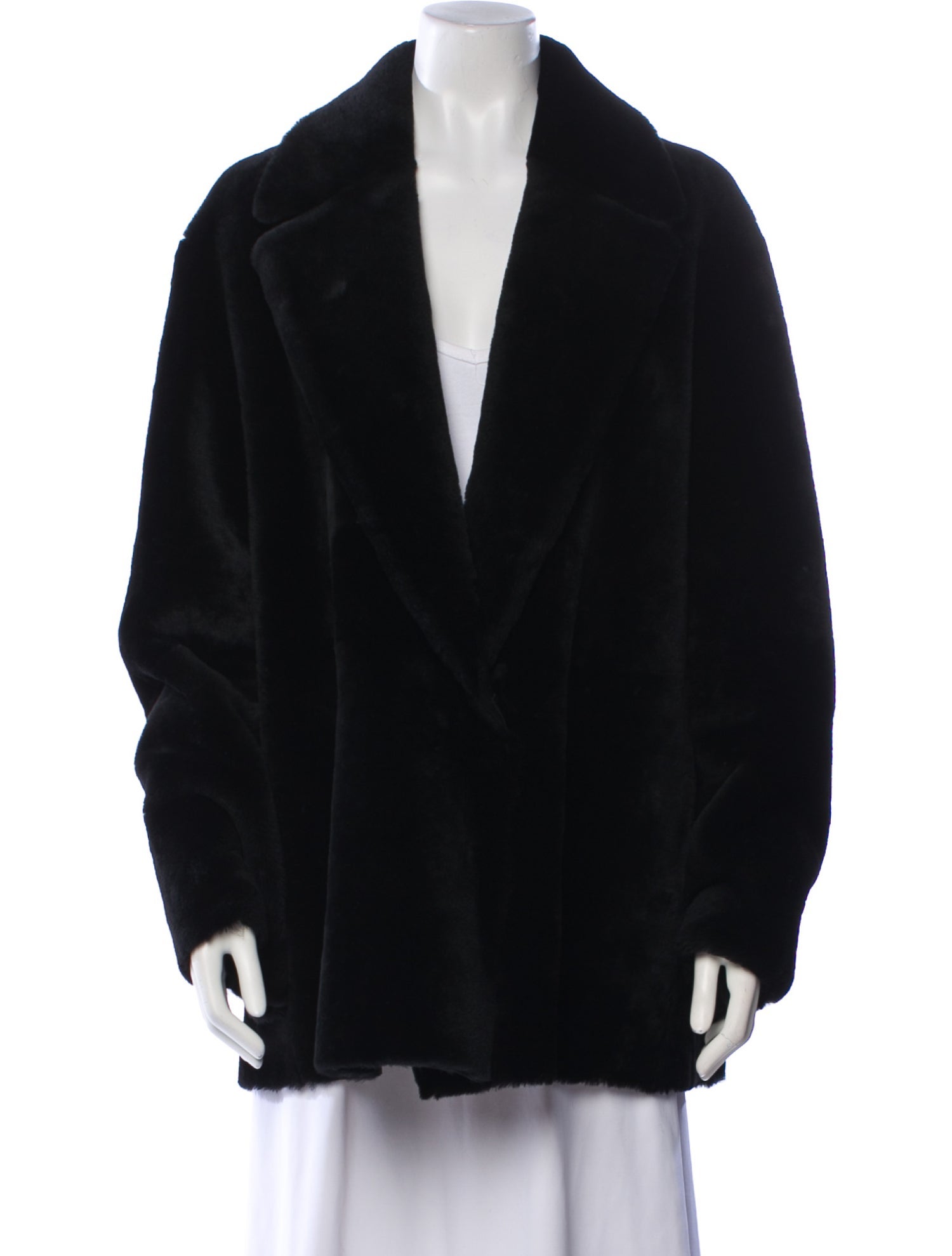 Vince Shearling Fur Coat