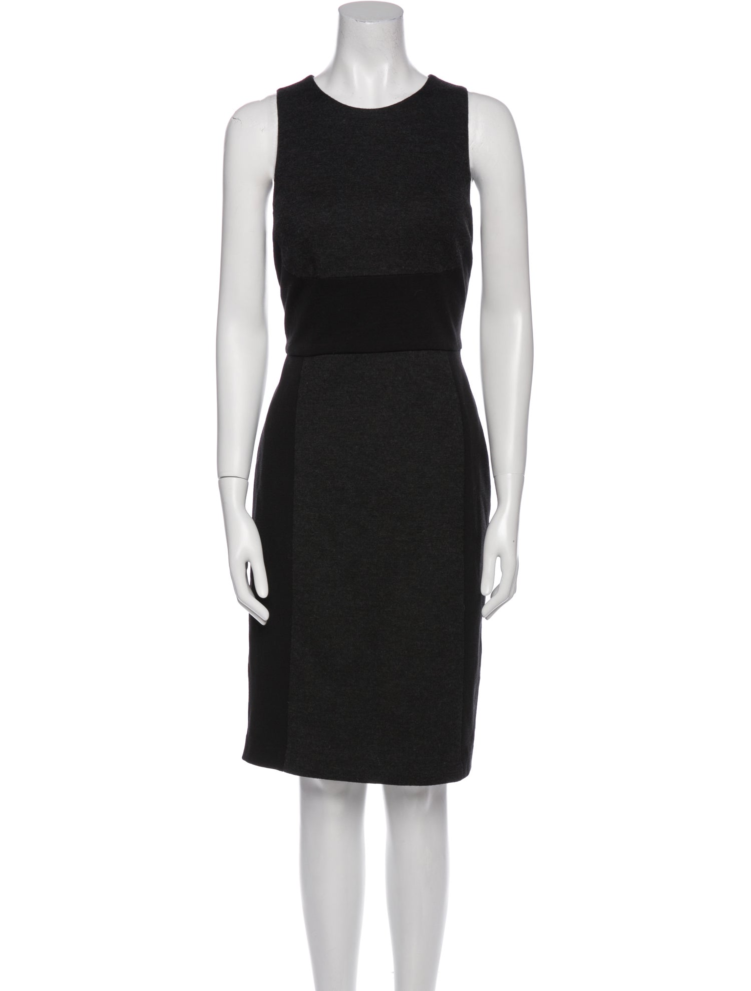 Vince Crew Neck Knee-Length Dress