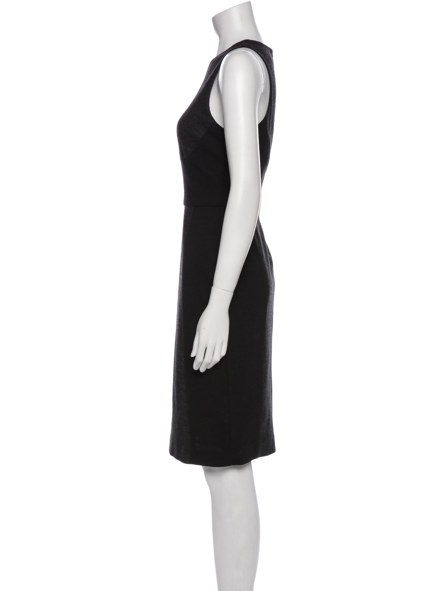 Vince Crew Neck Knee-Length Dress
