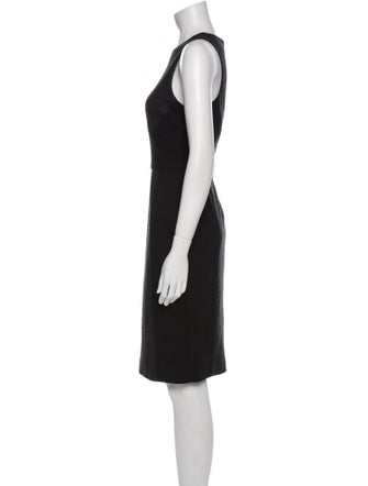 Vince Crew Neck Knee-Length Dress