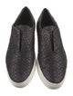 Vince Leather Animal Print Oxfords