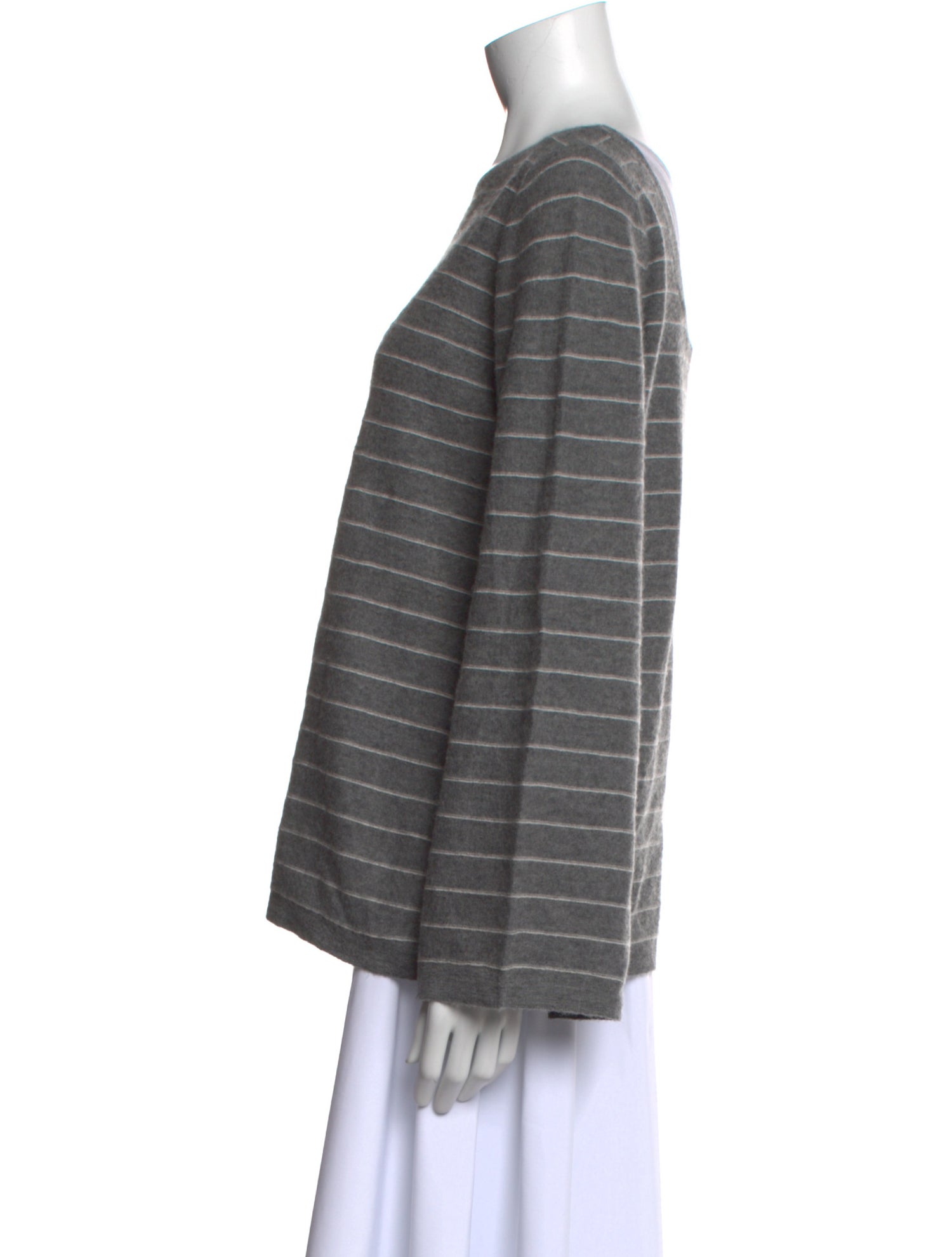 Vince Cashmere Striped Sweater