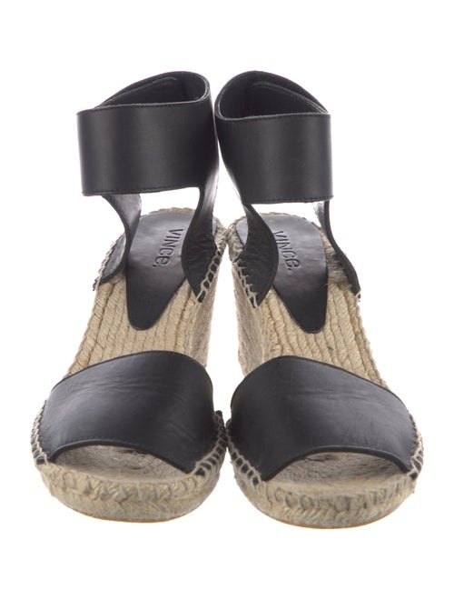 Vince Leather Espadrilles