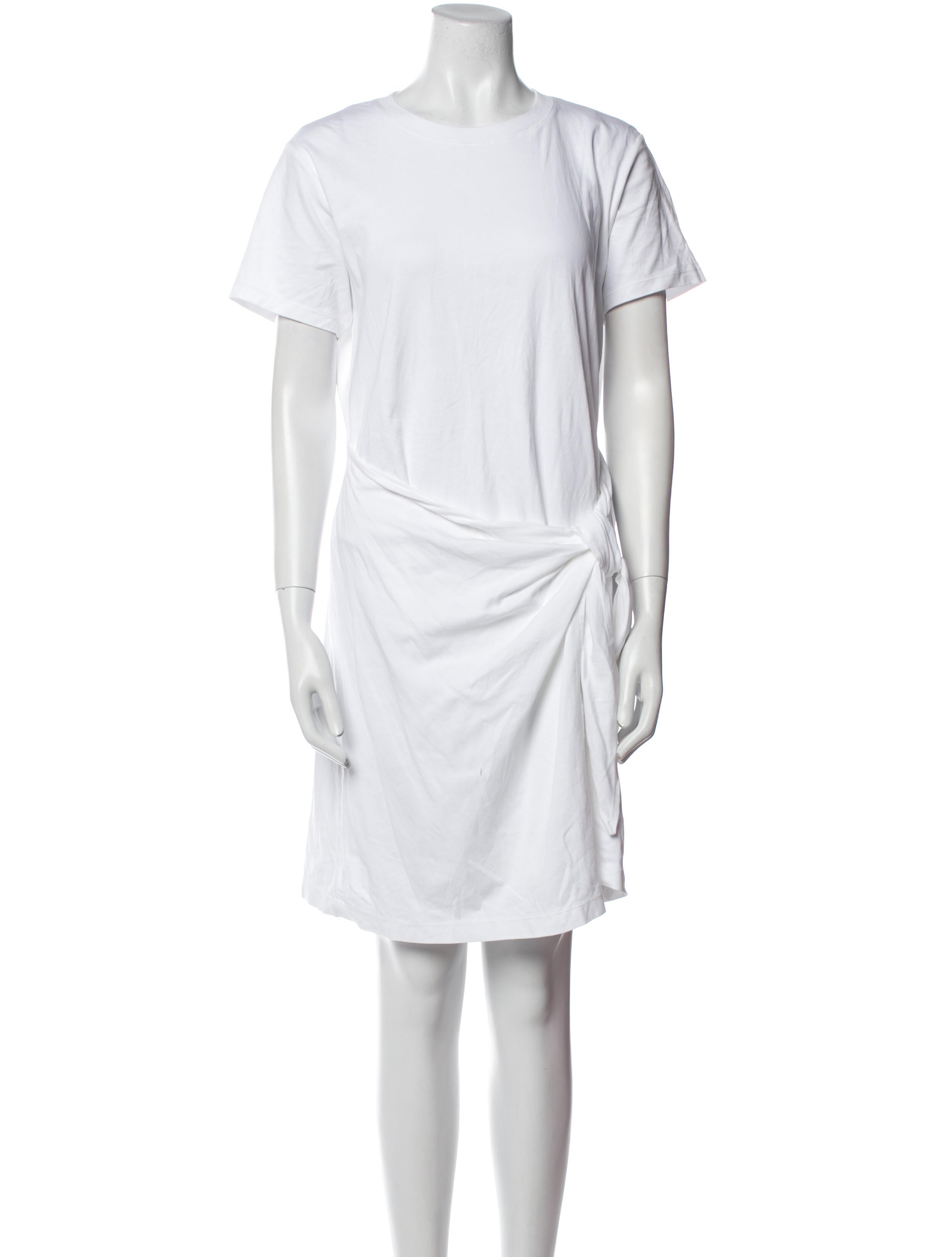 Vince Crew Neck Mini Dress