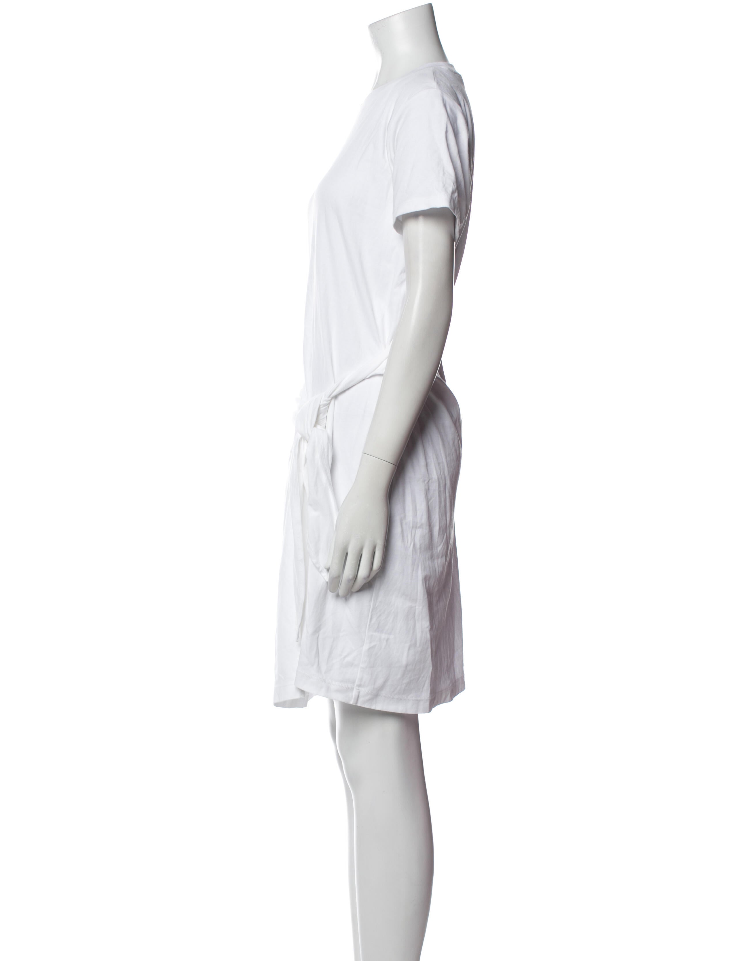 Vince Crew Neck Mini Dress